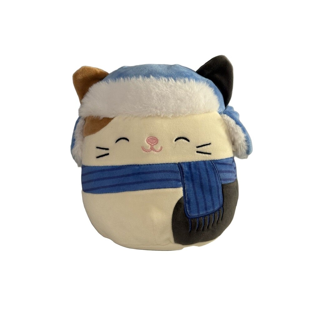 Squishmallows Cam The Cat 8 inch Plush Toy 2023 Christmas Holiday Washable